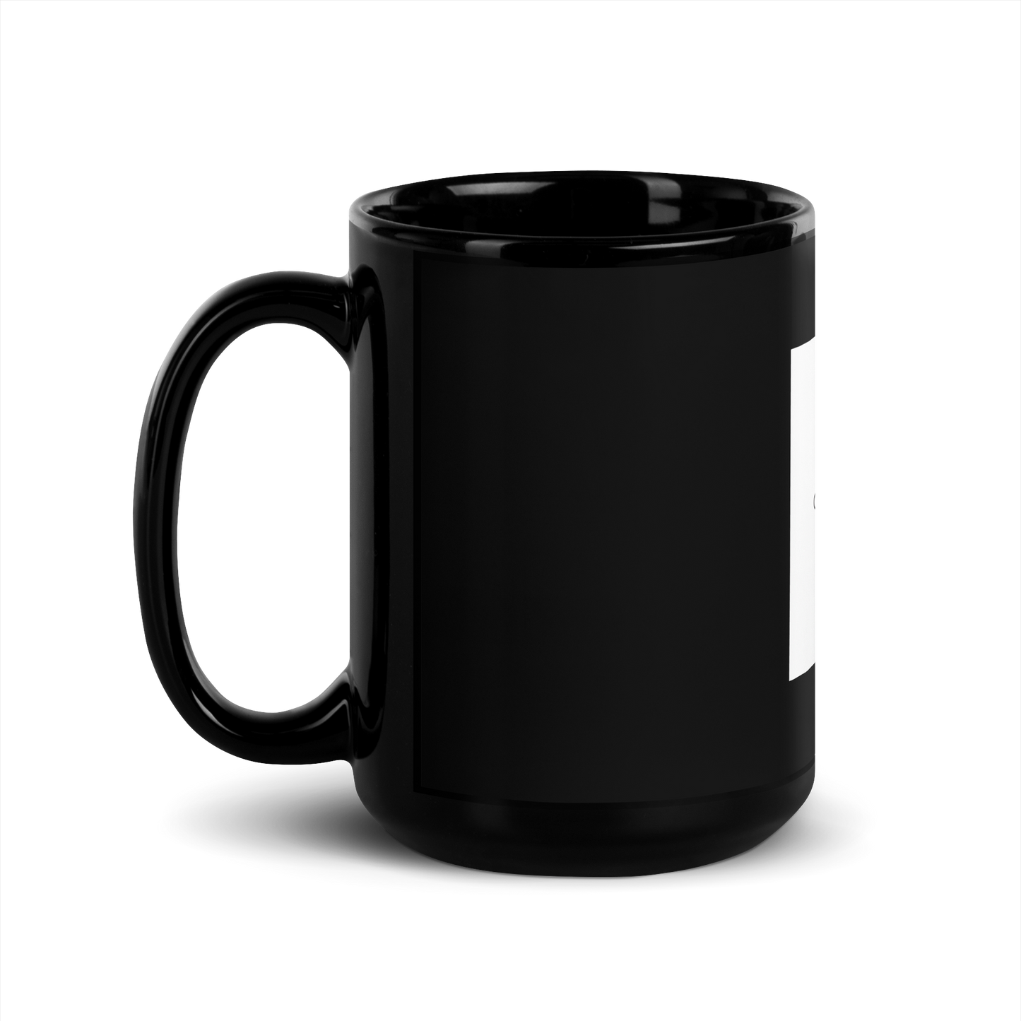 Ndica-Parkside-Black Glossy Mug
