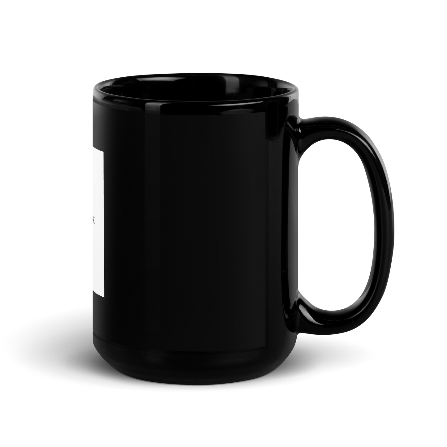 Ndica-Parkside-Black Glossy Mug