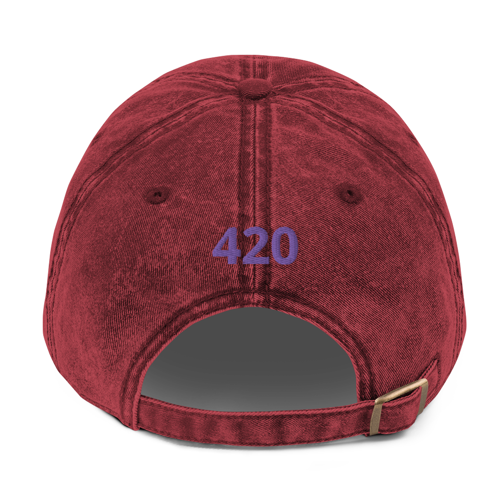 Ndica 420 Vintage Cotton Twill Cap
