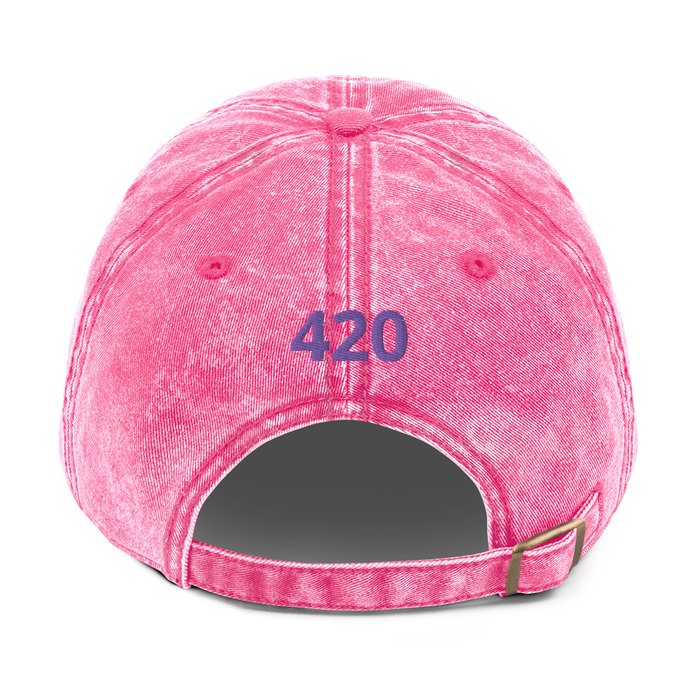 Ndica 420 Vintage Cotton Twill Cap